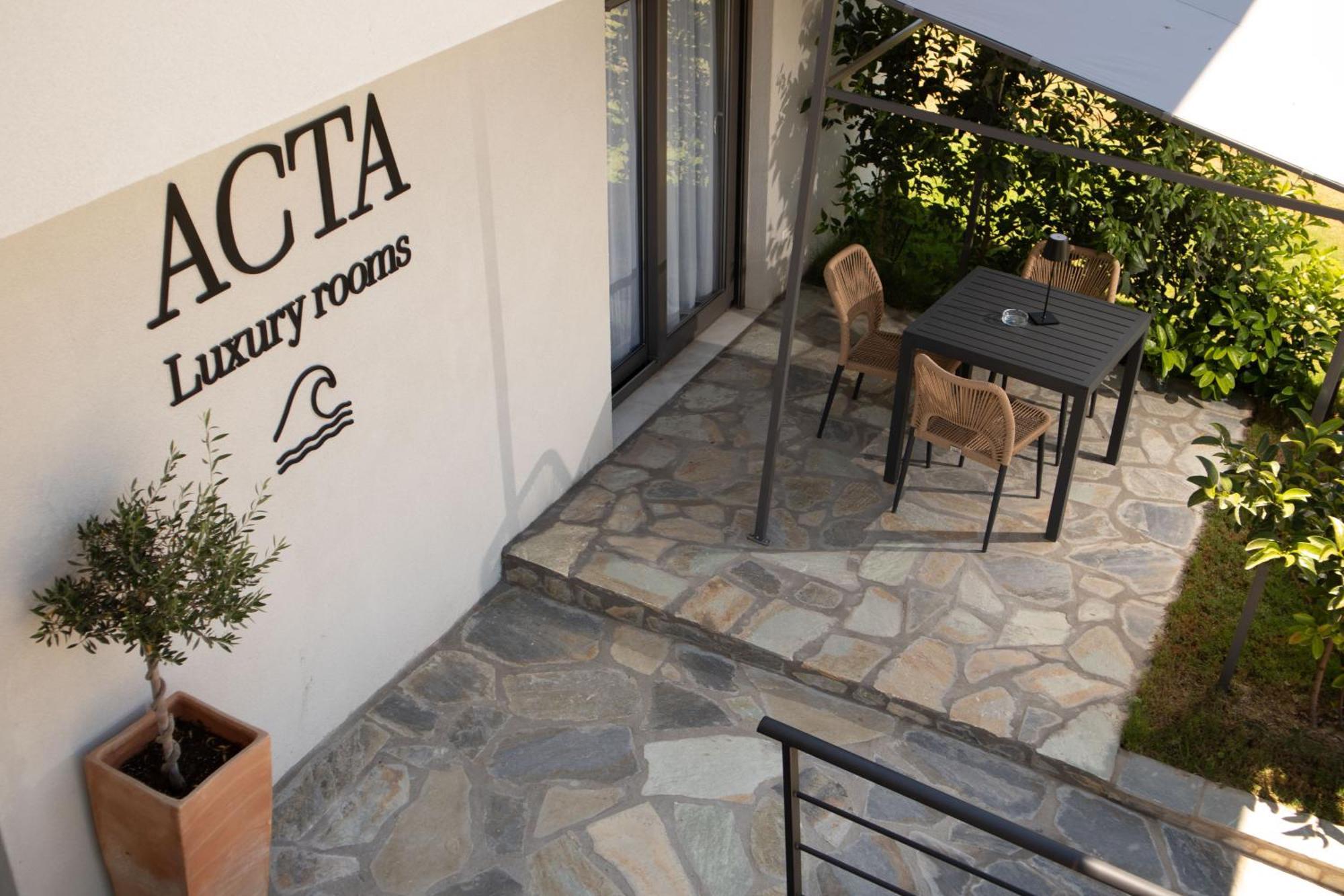 Acta Luxury Rooms Nikiti  Eksteriør billede
